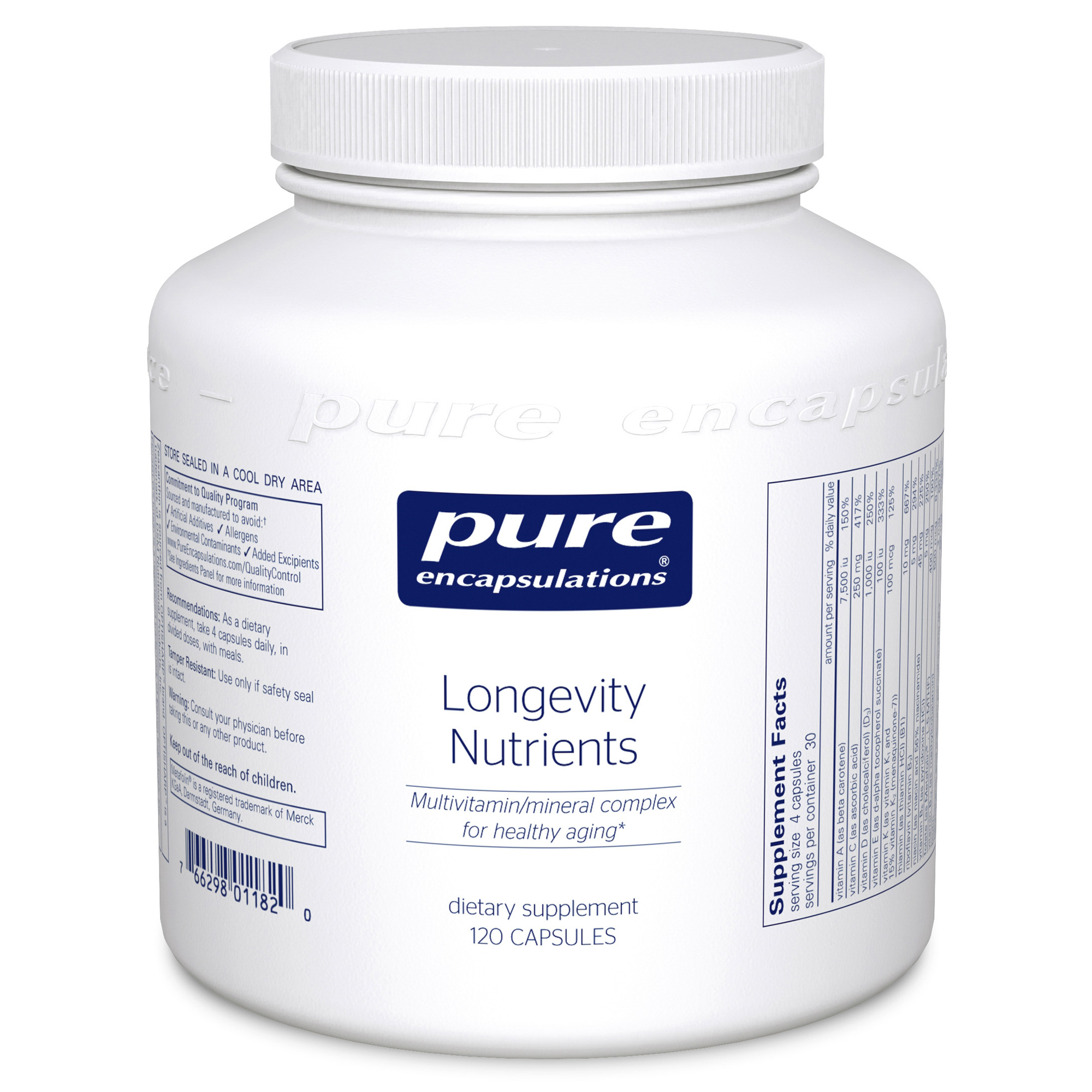Longevity Nutrients