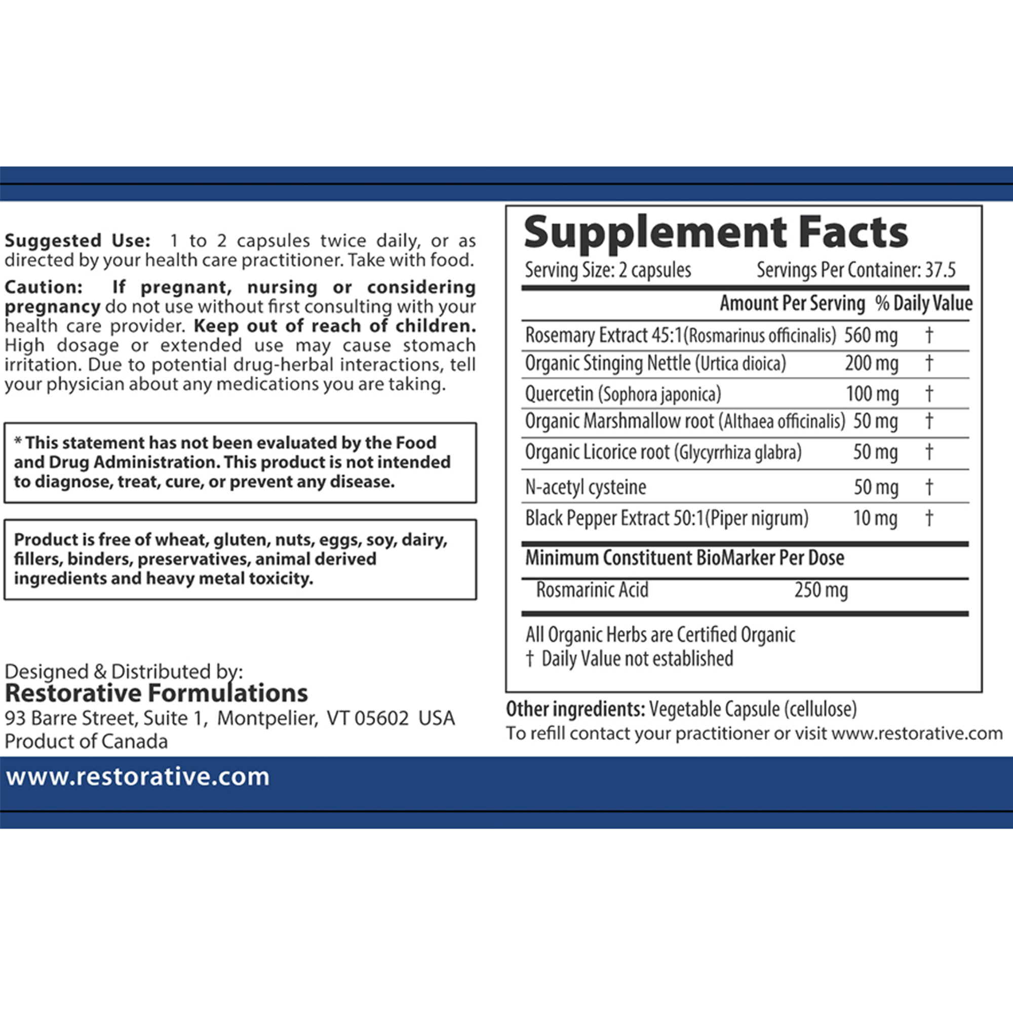 R-Hist Px (Rosemarinic Acid) - Image 2