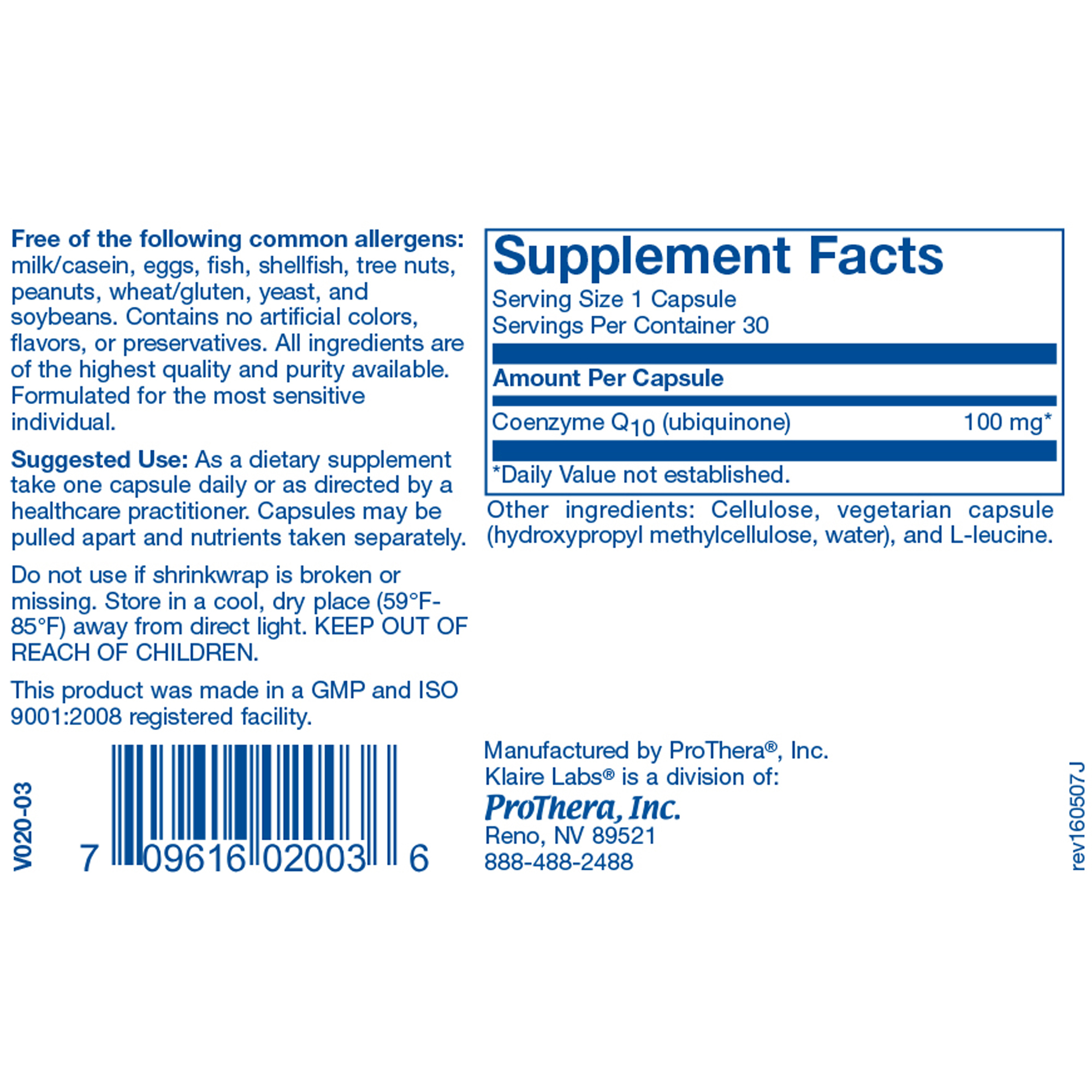 CoQ10 100mg - Image 2
