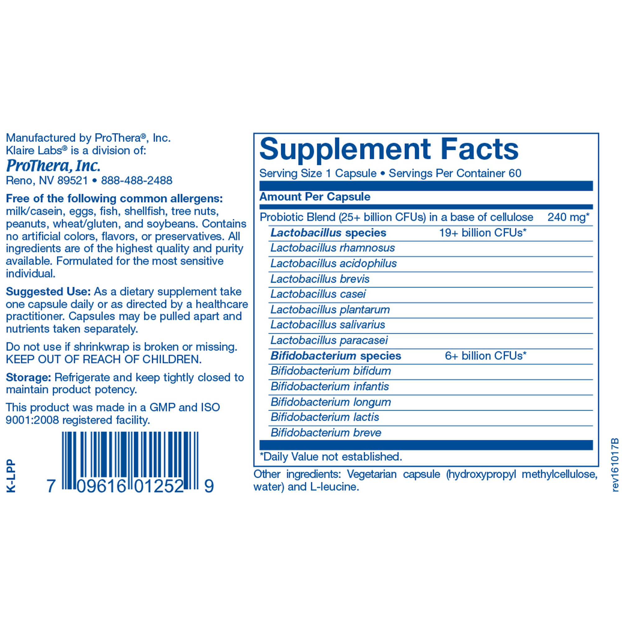 LactoPrime plus SCD Compliant Probiotic - Image 2