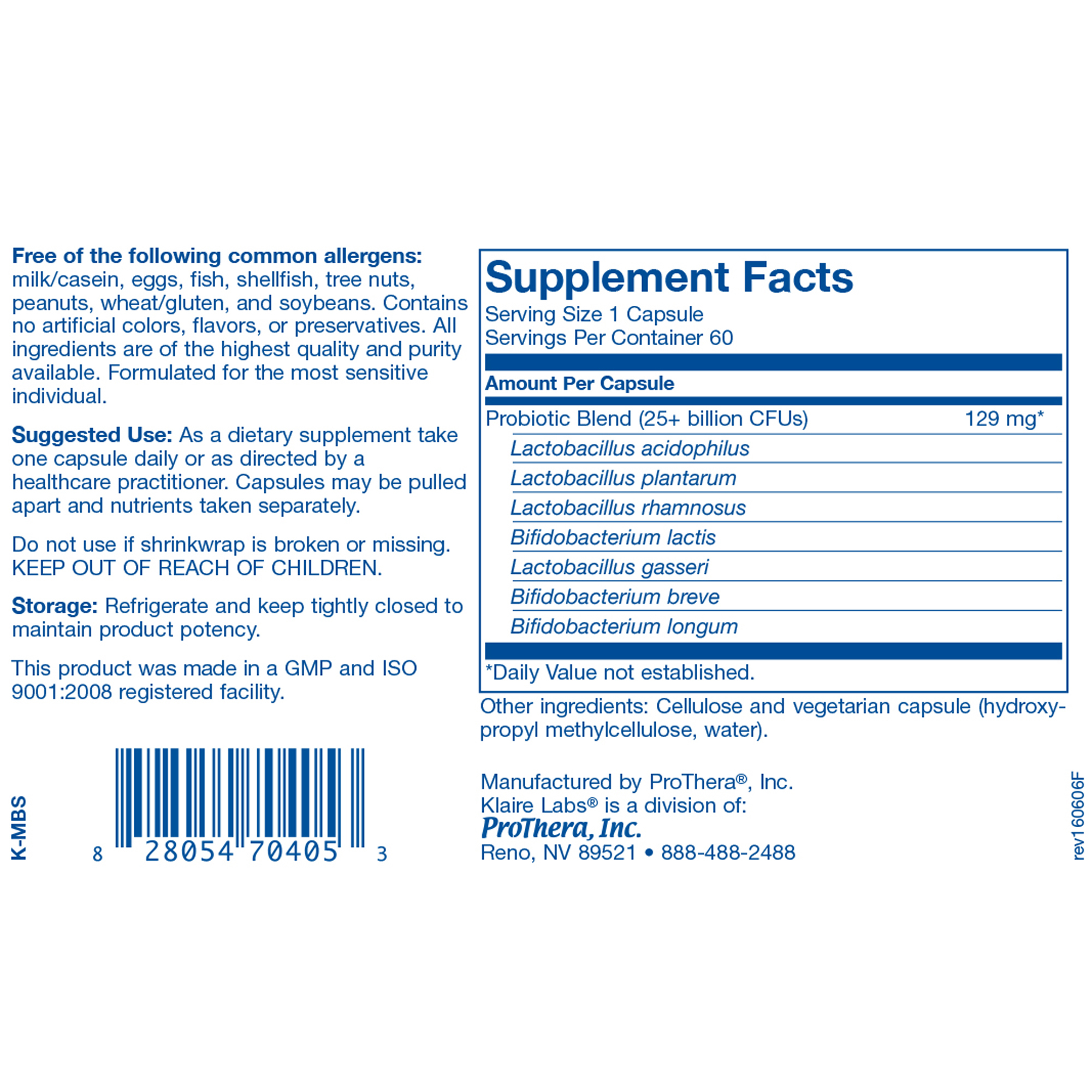 Ther-Biotic Metabolic Formula Probiotic - Image 2