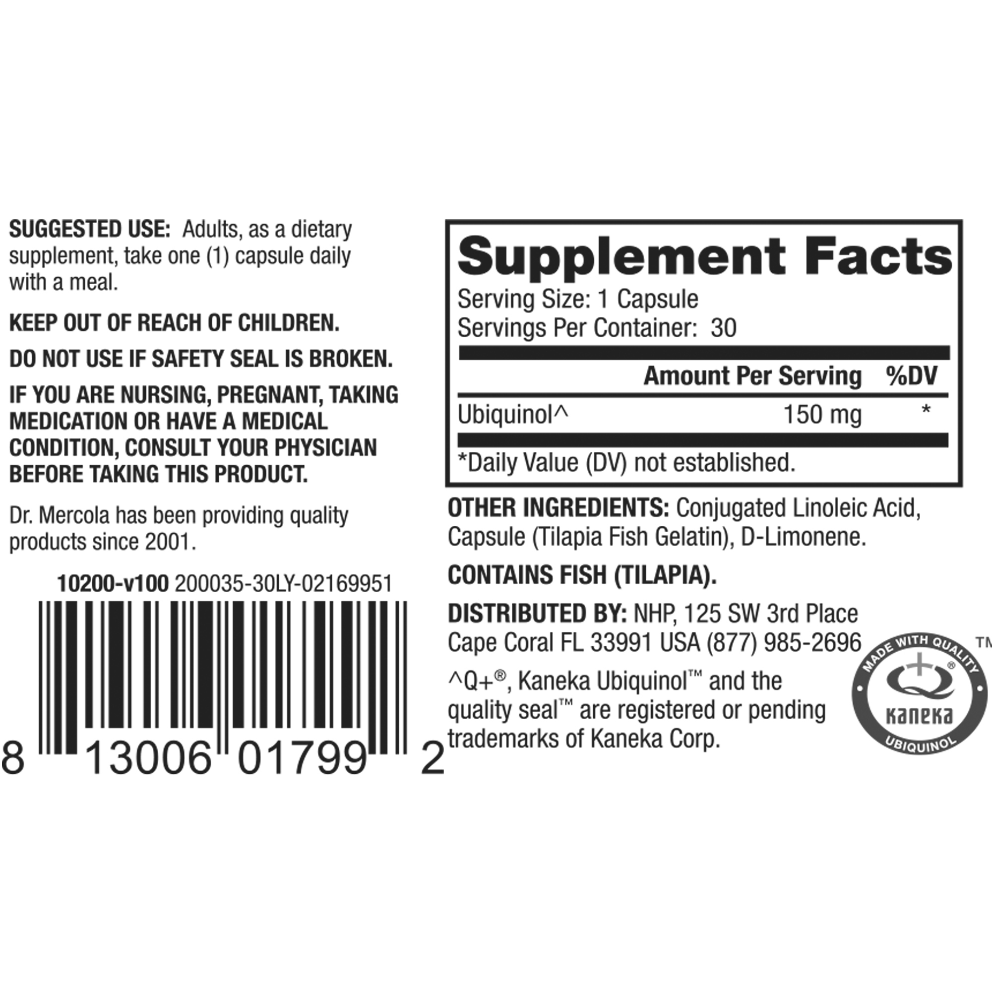 Ubiquinol 150mg - Image 2