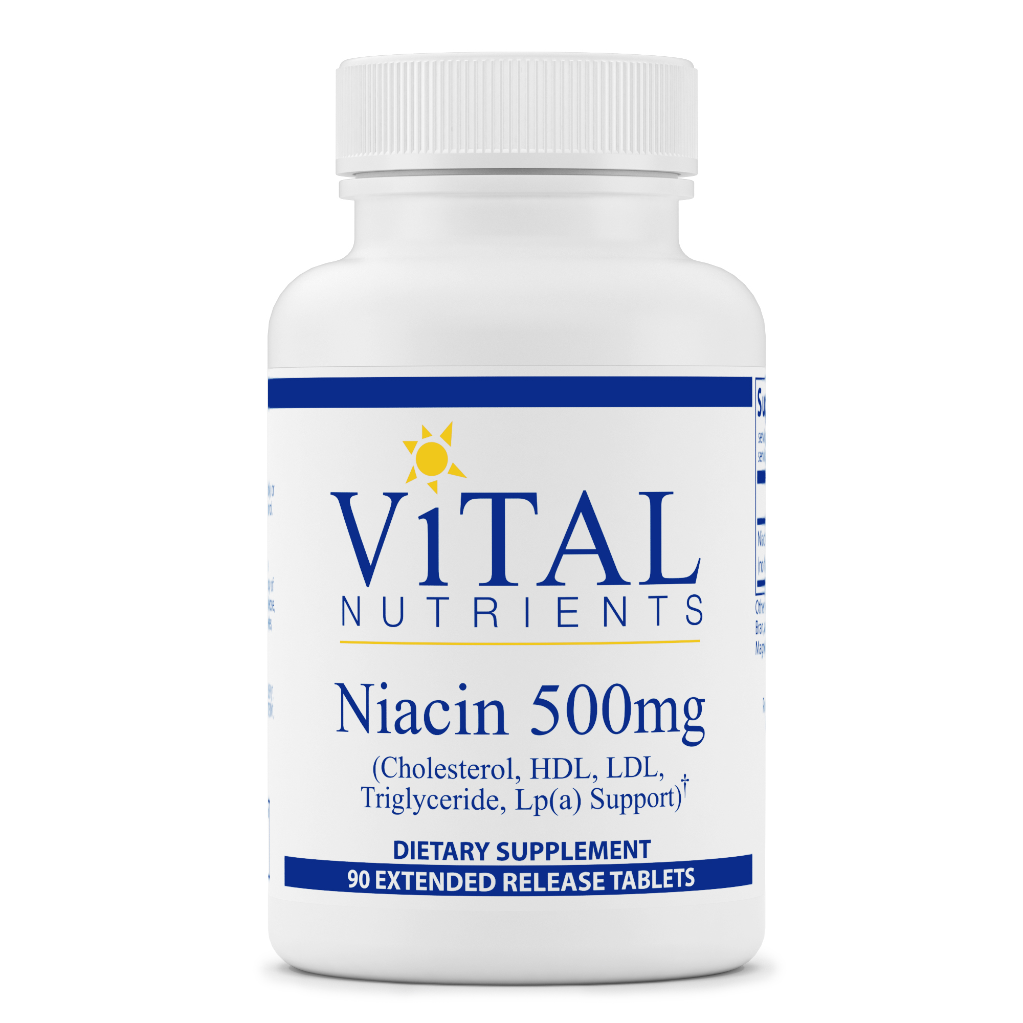 Niacin 500mg Extended Release