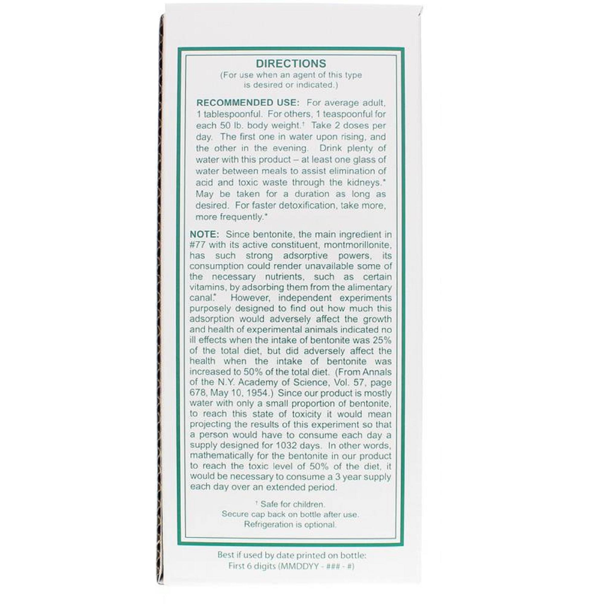 Detoxificant No. 77 32 fl oz. - Image 2